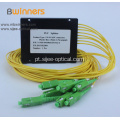 2X8 Sc Apc Conector Cassete Fiber Plc Splitter